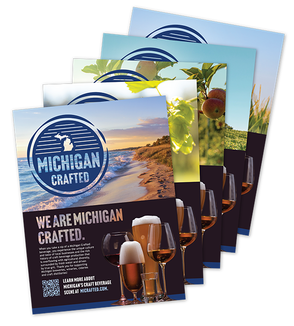 Michigan Crafted poster
