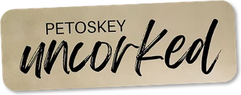 The Petoskey Uncorked logo.