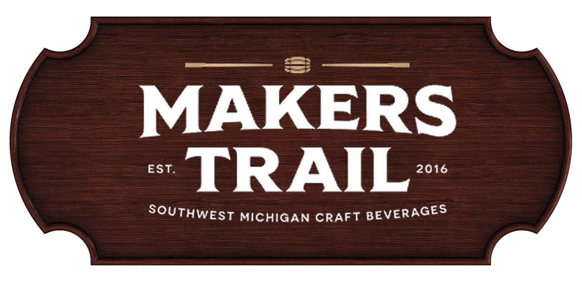 Makers Trail. Est. 2016. Southwest Michigan Craft Beverages.